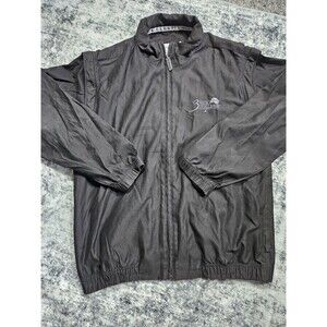 Pro Quip Golf Jacket Large removable sleeves black Wendy's 3 Tour Challenge M&Ms